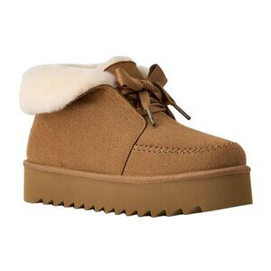 UGG Women’s Chestnut Kallen Platform Size 9 Comfortable Casual Christmas Gift